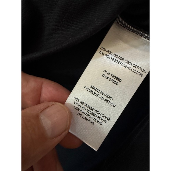 Travis Mathew Mens Pullover Hoodie Black Long Sleeve Kangaroo Pocket Size L - Picture 3 of 8